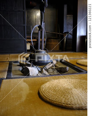 Hearth of an old house Old house 121360221