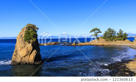 湘南三浦半島立石公園的冬 湘南三浦半島立石公園的冬 121360613