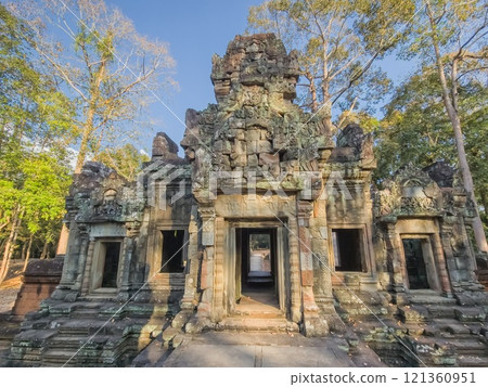 Chau Say Tevoda Wat temple in Angkor, Cambodia 121360951