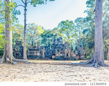Chau Say Tevoda Wat temple in Angkor, Cambodia Chau Say Tevoda Wat temple in Angkor, Cambodia 121360954