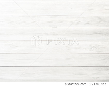 木紋水平淺白灰色板的背景影像 121361444
