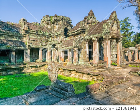 Preah Khan Wat temple in Angkor, Cambodia Preah Khan Wat temple in Angkor, Cambodia 121361941