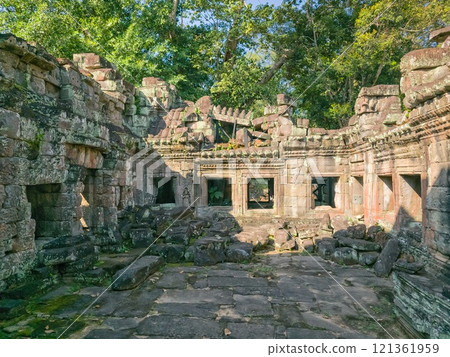 Preah Khan Wat temple in Angkor, Cambodia 121361959