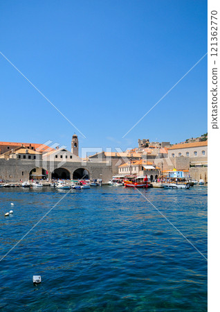 Beautiful old town of Dubrovnik in Croatia 121362770
