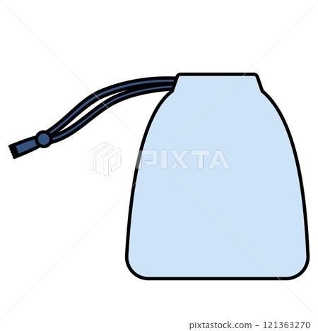 Drawstring bag with one string Drawstring bag with one string 121363270