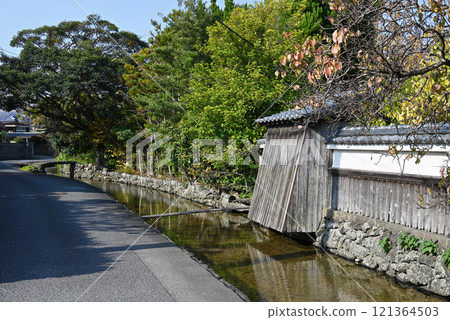 [Hagi City, Yamaguchi Prefecture] Aiba River and charming townscape 121364503
