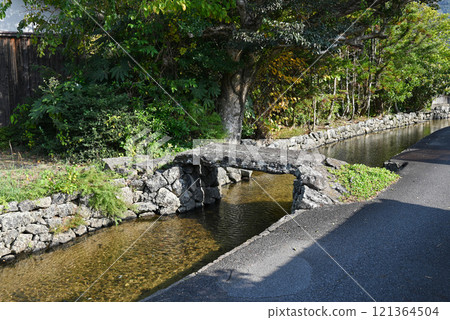 [山口縣萩市] 相葉河和石橋 121364504