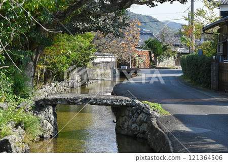 [山口縣萩市] 相葉河和石橋 121364506