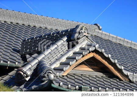 瓦屋頂圖像 瓦屋頂圖像 121364896