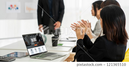 blogging concept, web blog Social Media Information network snugly 121365510