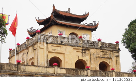 越南河內升龍城堡遺址 越南河內升龍城堡遺址 121365525