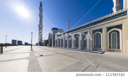 哈薩克，阿斯塔納，中亞最大的清真寺【大清真寺】外觀 / 阿斯塔納，KZ 121365582