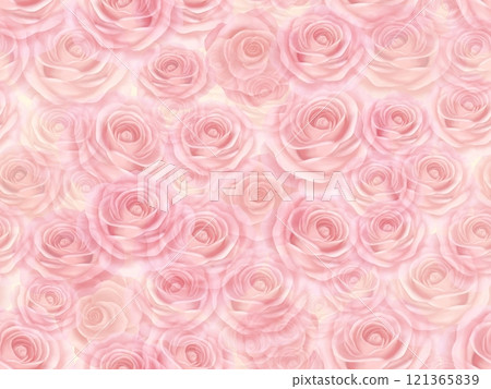 Rose seamless pattern D 121365839
