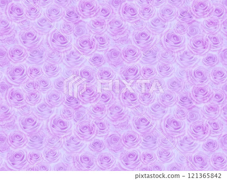 玫瑰無縫圖案 E' 121365842
