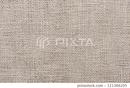 灰色米色亞麻織物的自然紋理背景材質 121366205