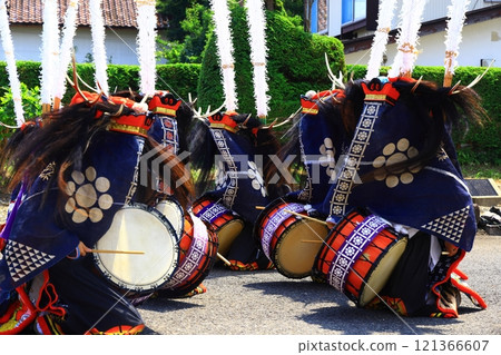 Iwate Prefecture Folk Performing Arts Performance Deer Dance Iwate Prefecture Folk Performing Arts Performance Deer Dance 121366607