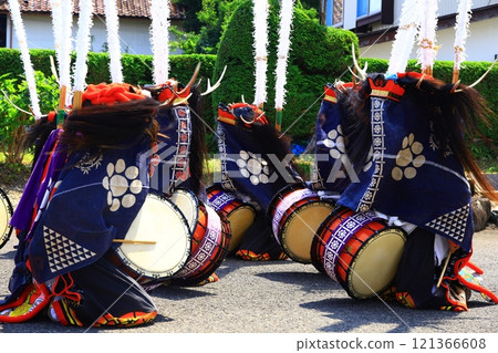 Iwate Prefecture Folk Performing Arts Performance Deer Dance Iwate Prefecture Folk Performing Arts Performance Deer Dance 121366608
