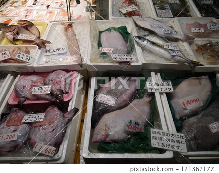 市面上的魚店 121367177