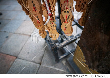 拍攝春天的豐國神社，神社供奉京都市東山區的豐臣秀吉太鼓。 121367213