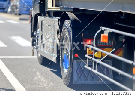 Trailer truck image Trailer truck image 121367335