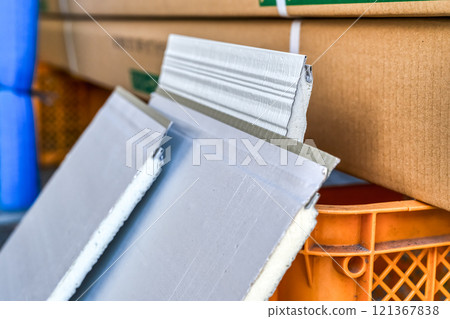 Exterior wall repair work for detached houses: siding Exterior wall repair work for detached houses: siding 121367838