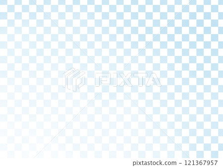 格子圖案淺藍色背景 121367957