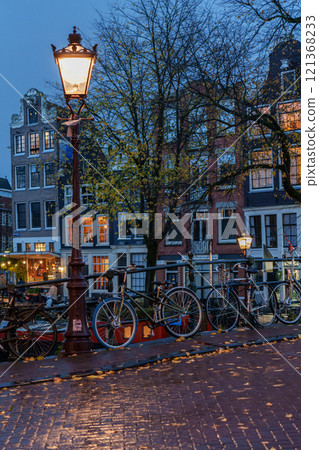 amsterdam city a t night 121368233