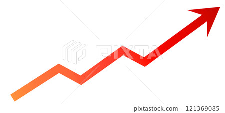 箭頭提升 箭頭提升 121369085