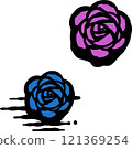 Simple rose 121369254