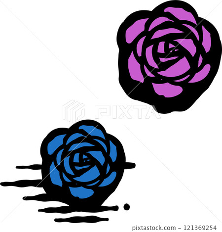 Simple rose Simple rose 121369254