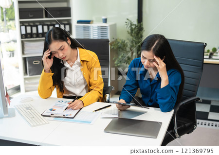 businessteam creative woman coworker in office Happy to be successful partnership teamwork success. businessteam creative woman coworker in office Happy to be successful partnership teamwork success. 121369795