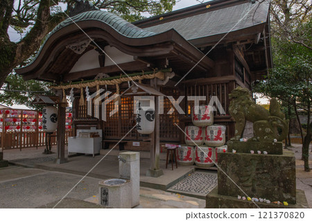 The worship hall of Genjin Shrine (Nakagawa City) The worship hall of Genjin Shrine (Nakagawa City) 121370820