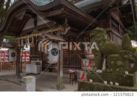The worship hall of Genjin Shrine (Nakagawa City) The worship hall of Genjin Shrine (Nakagawa City) 121370822