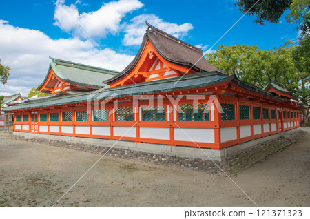 The shrine building of Furanmiya The shrine building of Furanmiya 121371323