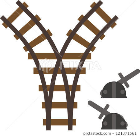 鐵路樞紐和道岔 鐵路樞紐和道岔 121371561