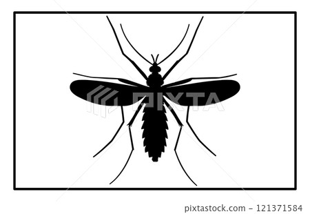 Black silhouettes of mosquito in different poses isolated on white background, The Best Mosquito icon Black silhouettes of mosquito in different poses isolated on white background, The Best Mosquito icon 121371584