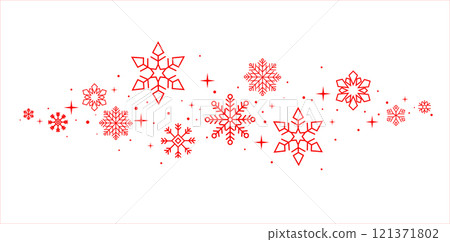 Snowflake icons 121371802
