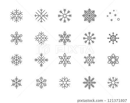 Snowflakes Snowflakes 121371807