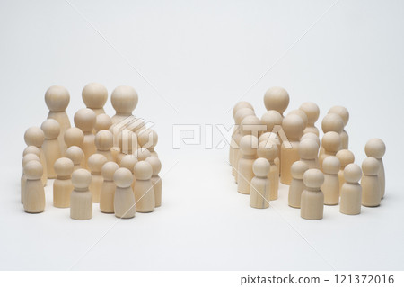 Image of crowd division Image of crowd division 121372016