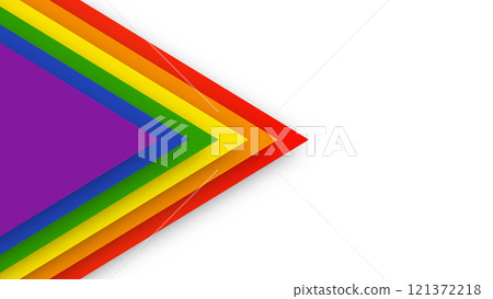 Abstract geometric red, orange, yellow, green, blue and purple lgbt color background. June LGBTQ Historical Pride Month. Background with rainbow color copy space for text. Vector illustration Abstract geometric red, orange, yellow, green, blue and purple lgbt color background. June LGBTQ Historical Pride Month. Background with rainbow color copy space for text. Vector illustration 121372218