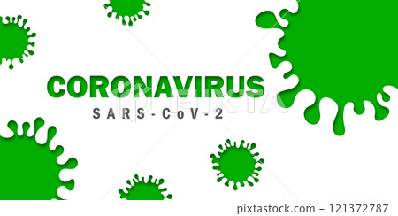 GREEN CONCEPT CORONAVIRUS. SARS-COV. Wuhan coronavirus 2019-nCoV concept.Dangerous chinese nCoV coronavirus, SARS pandemic risk alert. Symptoms. Chinese virus. Vector illustration GREEN CONCEPT CORONAVIRUS. SARS-COV. Wuhan coronavirus 2019-nCoV concept.Dangerous chinese nCoV coronavirus, SARS pandemic risk alert. Symptoms. Chinese virus. Vector illustration 121372787