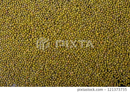 Mung beans close up texture pattern background Mung beans close up texture pattern background 121373735