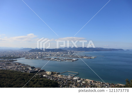 View of Takamatsu Port and the city from Yashima (just before the Anabuki Arena Kagawa was completed) View of Takamatsu Port and the city from Yashima (just before the Anabuki Arena Kagawa was completed) 121373778