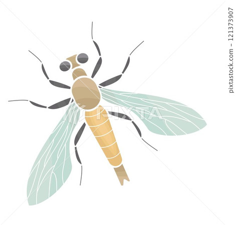 fir sawfly forest pest insect 121373907