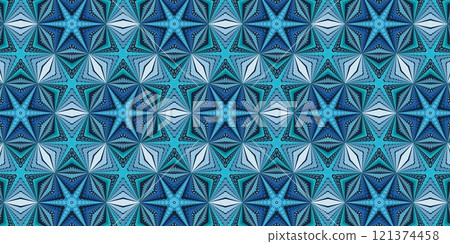 Abstract Kaleidoscope Geometry Psychedelic Art Fabric textile Pattern Background Wallpaper 121374458