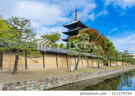 京都市南區東寺五層塔 121374784