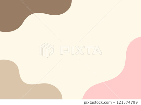 Stylish Valentine's Day color frame 02 121374799