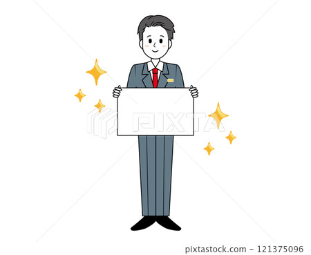 business man, vector, vectors 121375096