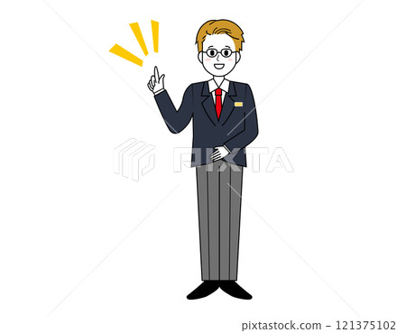 business man, vector, vectors 121375102
