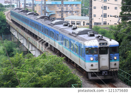 為迎接奧運會，115系列車重新設計，採用長野塗裝 121375680